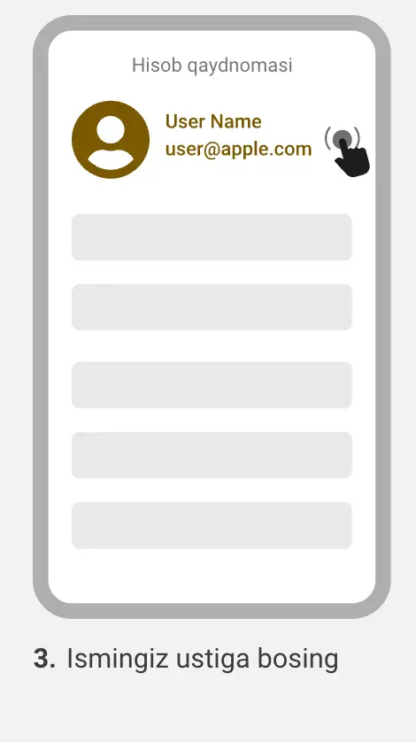 Melbet profile bo‘limida foydalanuvchi ismi bosilgan va akkaunt sozlamalariga kirish oynasi ochilgan.