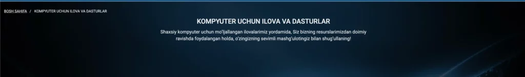 1xBet Windows dasturi – O‘zbekiston foydalanuvchilari uchun kompyuter versiyasi