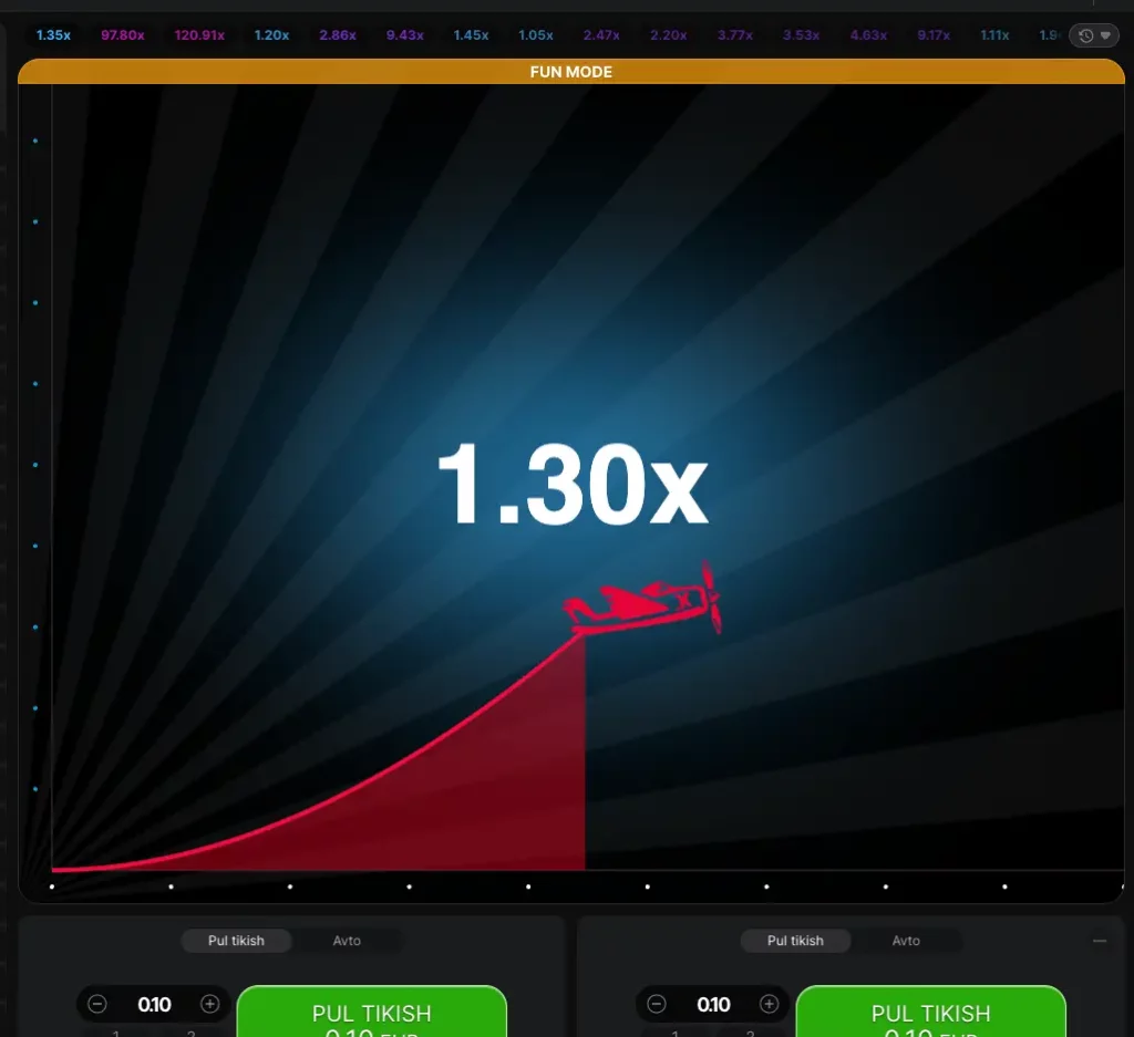 Mostbet Aviator Demo versiyasida o‘ynash