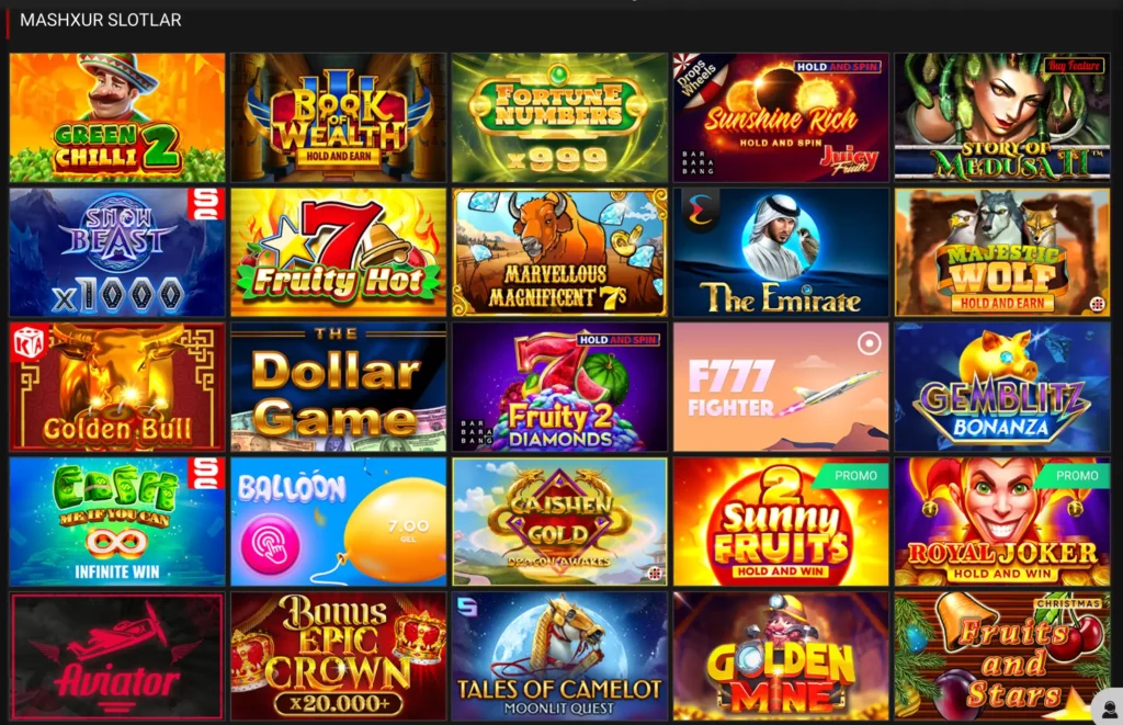 Yohoho Bet UZ onlayn kazinodagi slot o‘yinlari.