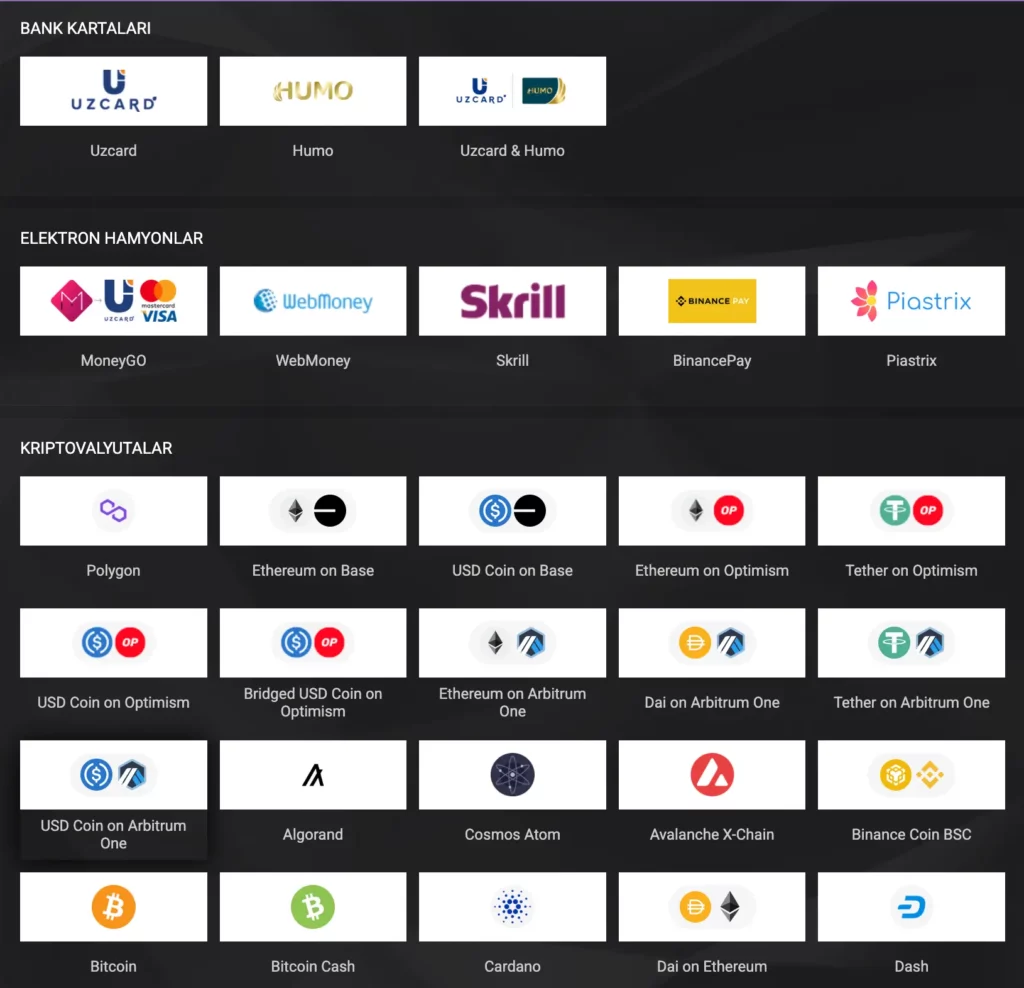 1xslots Uzbekistanda yechib olish usullari skrinshoti – fiat va kriptovalyuta variantlari
