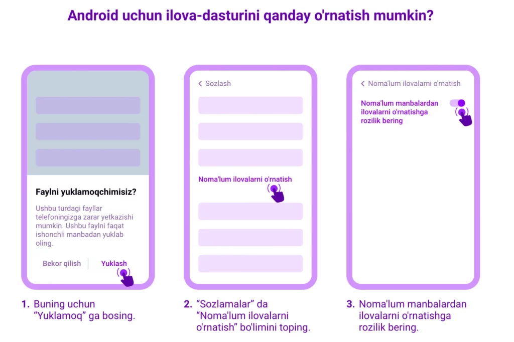 BetJam Android APK yuklab olish tugmasi, o‘zbek tilida, kazino o‘yinlari va sport tikish interfeysi keltirilgan
