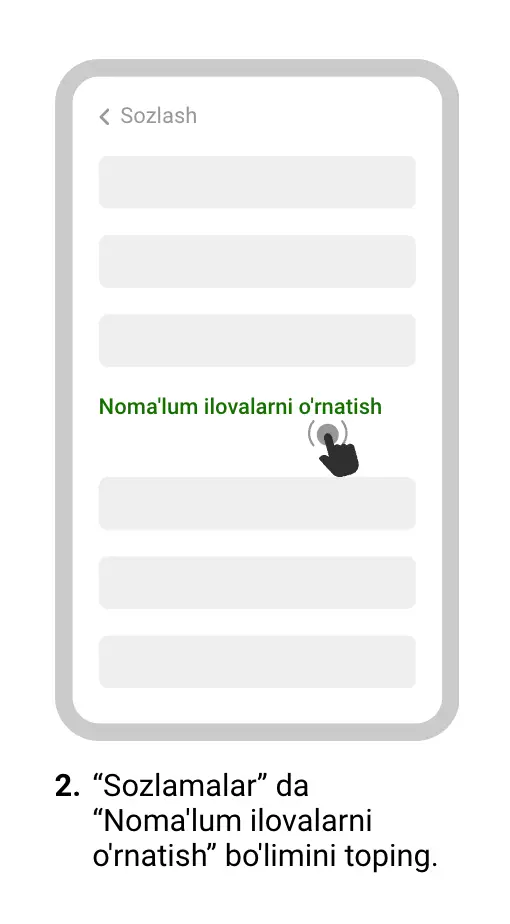 FunPari Android apk yuklab olish oynasi — 2-bosqich