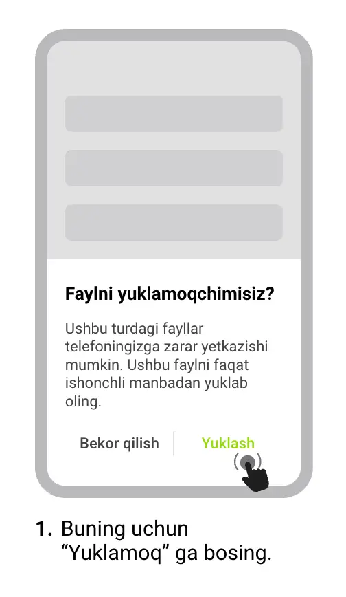 WinWin Bet Android APK yuklab olish tugmasi