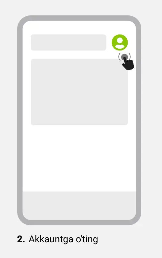 iPhoneda Apple ID profili ko‘rinishi