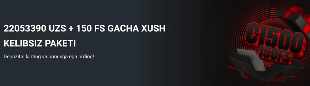 O‘zbekistonlik yangi o‘yinchilar uchun YohohoBet mobile kazino depozit bonusi UZSda