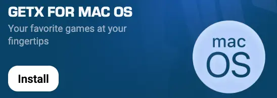 GetX O‘zbekiston MacOS PWA belgisi skrinshoti.